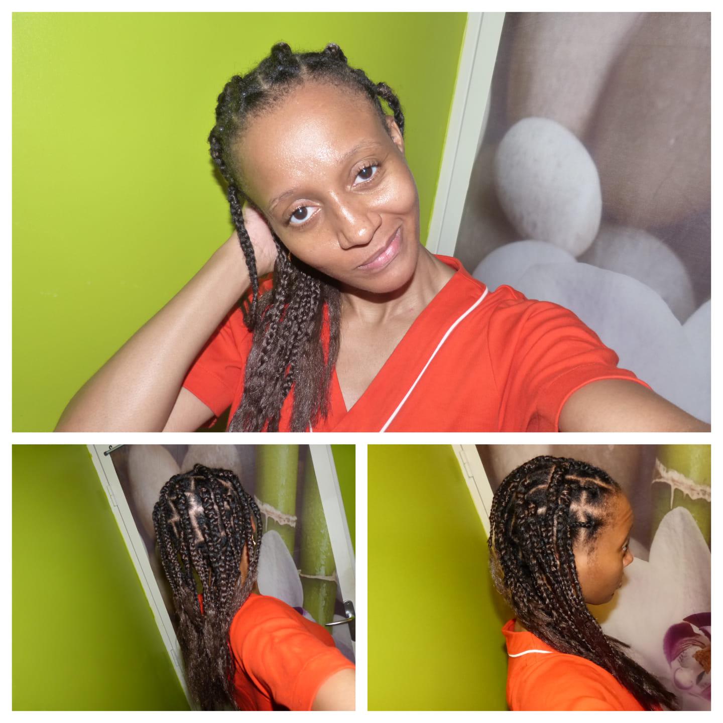 Coiffure : Braids home made aout