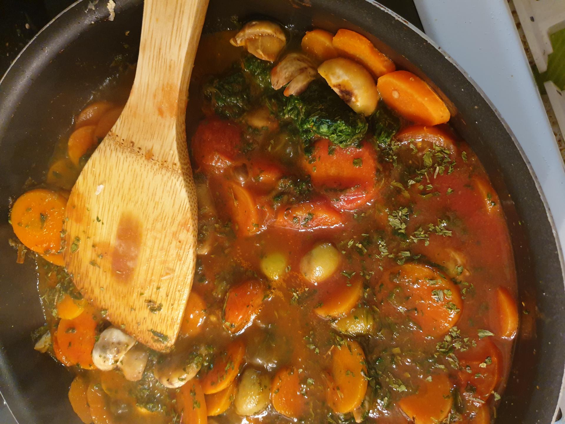 Recette de cuisine : Sauces tomates et légumes pour pâtes
