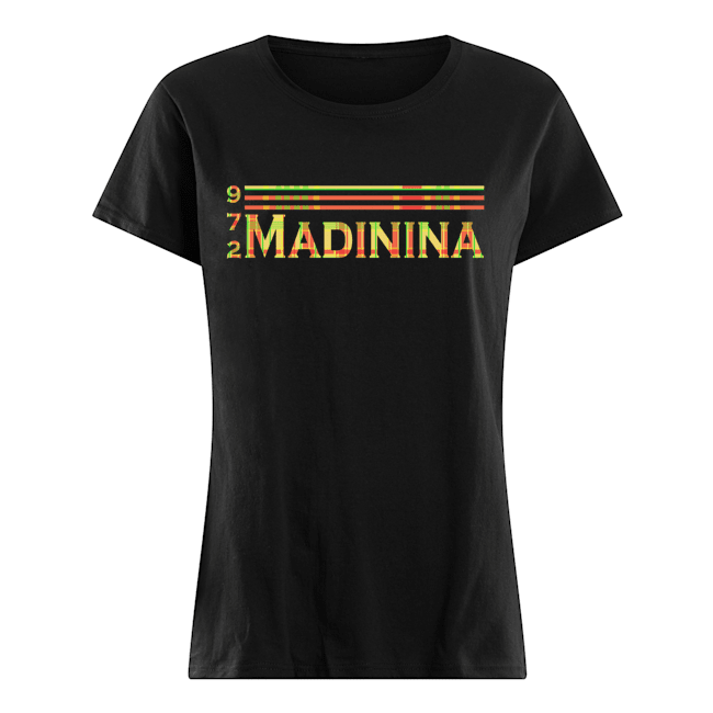Collection t shirt et accessoire madinina 972 women s t shirt noir front 1